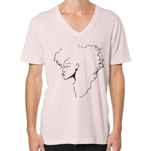 V-Neck (on man) Light pink - dipi