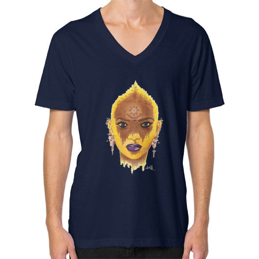 V-Neck (on man) Navy - dipi