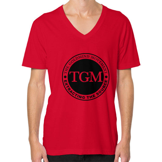 V-Neck (on man) Red dipi