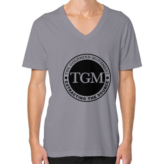 V-Neck (on man) Slate dipi