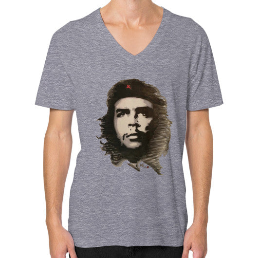 V-Neck (on man) Tri-Blend Grey - dipi