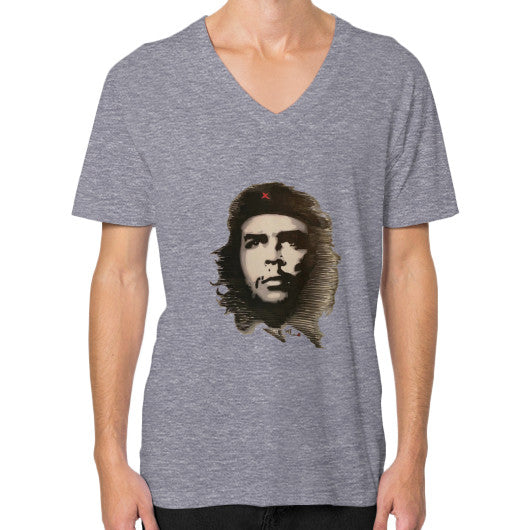 V-Neck (on man) Tri-Blend Grey - dipi