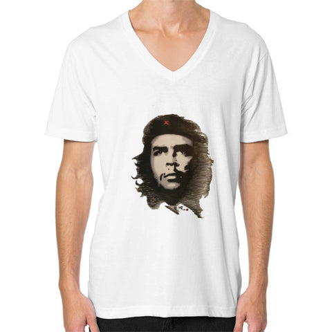 V-Neck (on man) White - dipi
