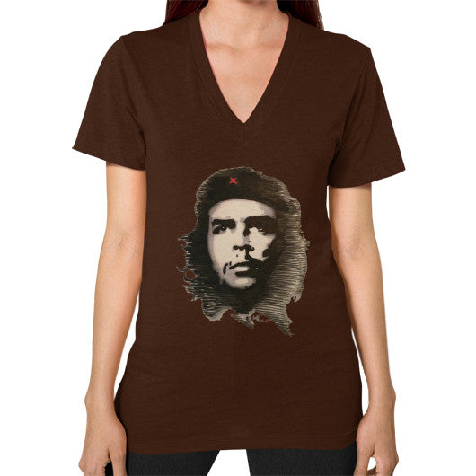 V-Neck (on woman) Brown - dipi