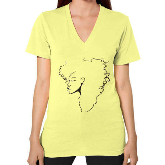 V-Neck (on woman) Lemon - dipi
