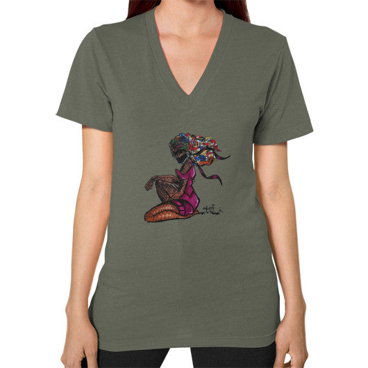 V-Neck (on woman) Lieutenant - dipi