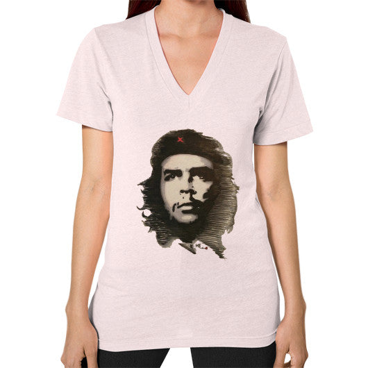 V-Neck (on woman) Light pink - dipi