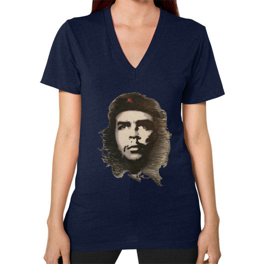 V-Neck (on woman) Navy - dipi