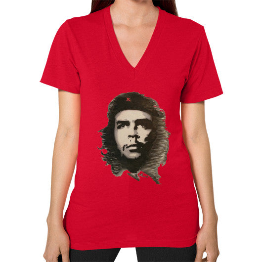 V-Neck (on woman) Red - dipi