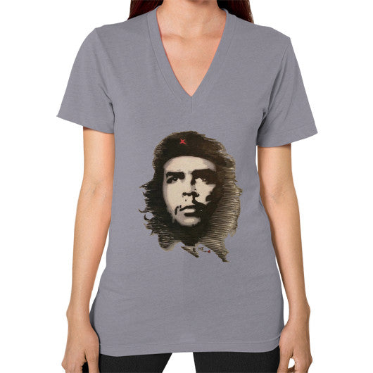V-Neck (on woman) Slate - dipi