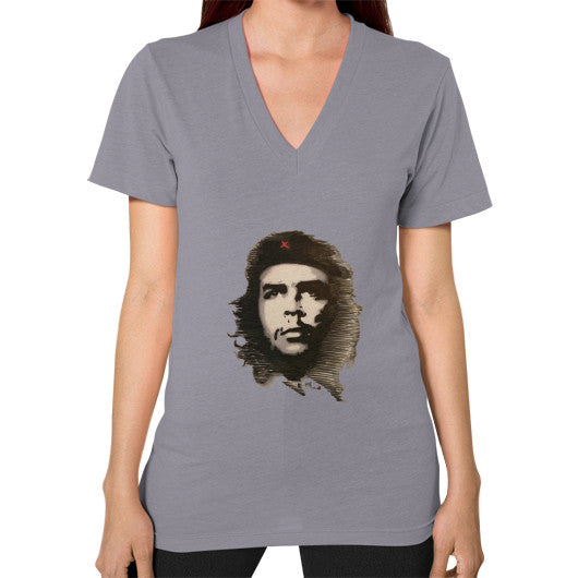V-Neck (on woman) Slate - dipi