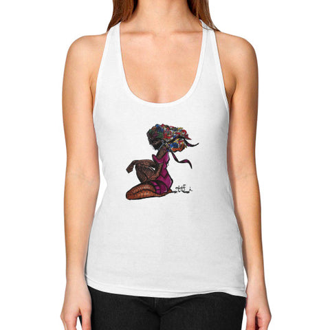 Women's Racerback Tank White - dipi