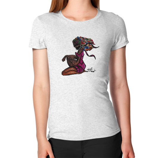 Women's T-Shirt Ash grey - dipi