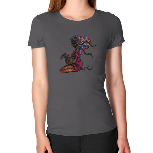 Women's T-Shirt Asphalt - dipi