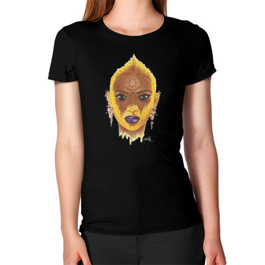 Women's T-Shirt Black - dipi