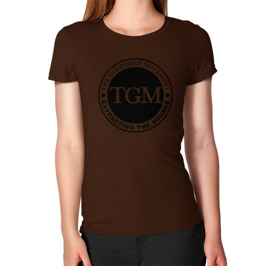 Women's T-Shirt Brown dipi
