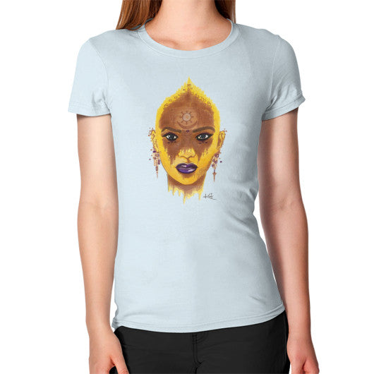 Women's T-Shirt Light blue - dipi