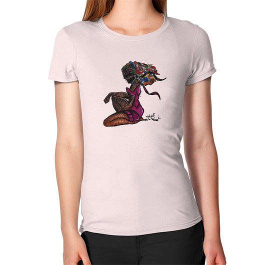 Women's T-Shirt Light pink - dipi