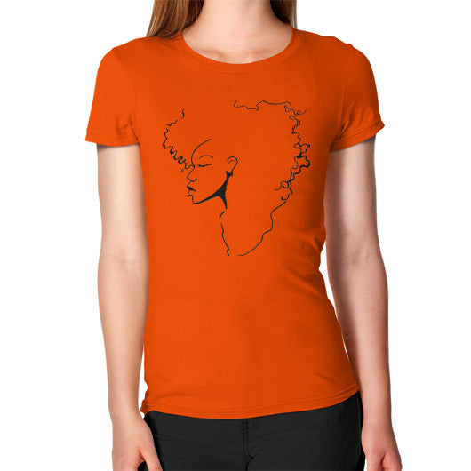Women's T-Shirt Orange - dipi