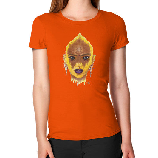 Women's T-Shirt Orange - dipi