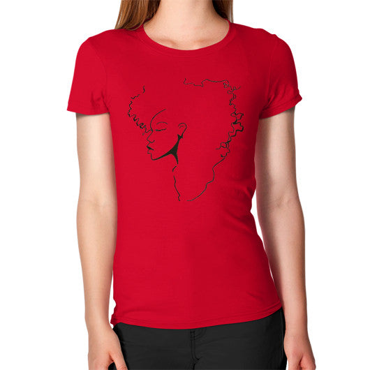 Women's T-Shirt Red - dipi