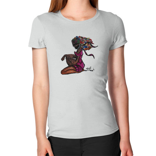 Women's T-Shirt Silver - dipi