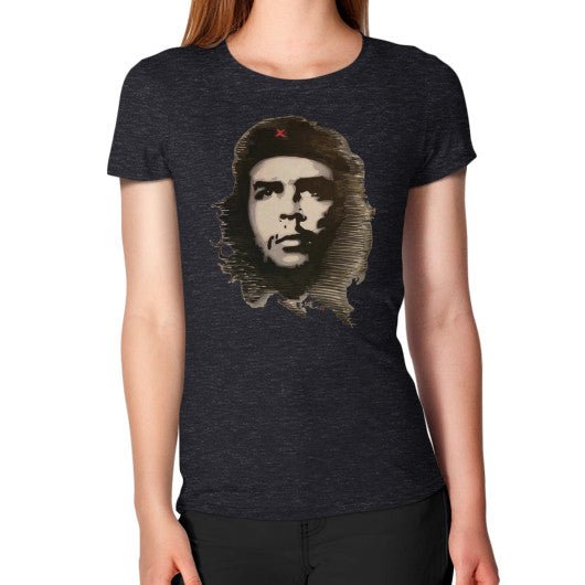 Women's T-Shirt Tri-Blend Black - dipi