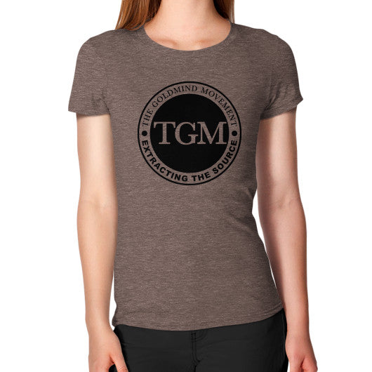 Women's T-Shirt Tri-Blend Coffee dipi